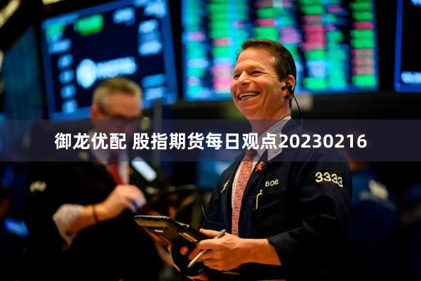御龙优配 股指期货每日观点20230216