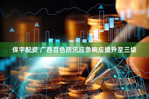 保宇配资 广西百色防汛应急响应提升至三级