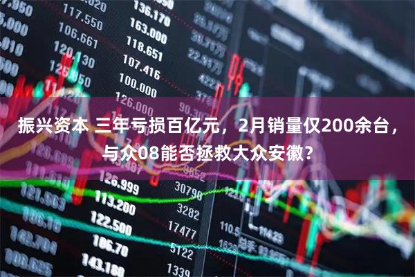 振兴资本 三年亏损百亿元，2月销量仅200余台，与众08能否拯救大众安徽？