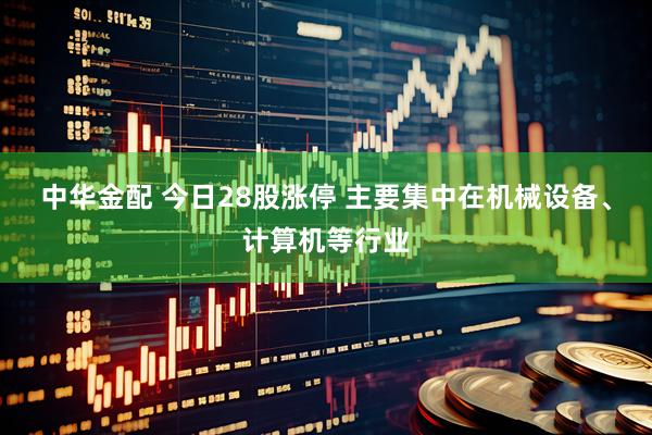 中华金配 今日28股涨停 主要集中在机械设备、计算机等行业