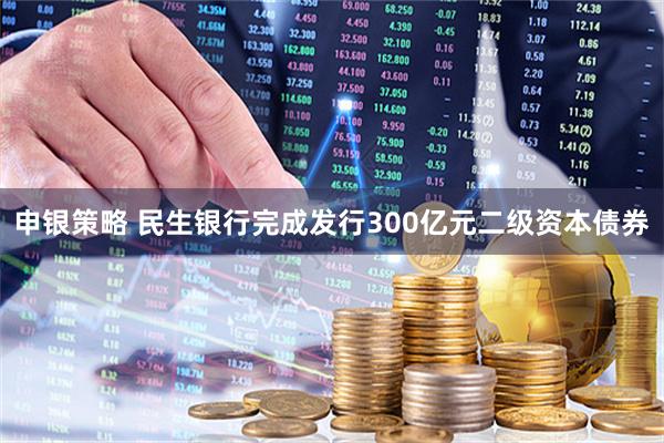 申银策略 民生银行完成发行300亿元二级资本债券