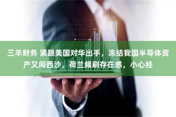 三羊财务 紧跟美国对华出手，冻结我国半导体资产又闯西沙，荷兰频刷存在感，小心经