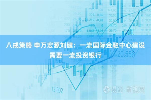 八戒策略 申万宏源刘健：一流国际金融中心建设需要一流投资银行